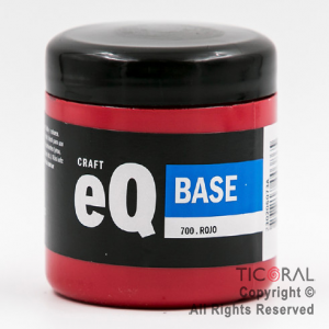 BASE ACRILICA EQ 700 ROJO 200 CC X 3 UNIDADES